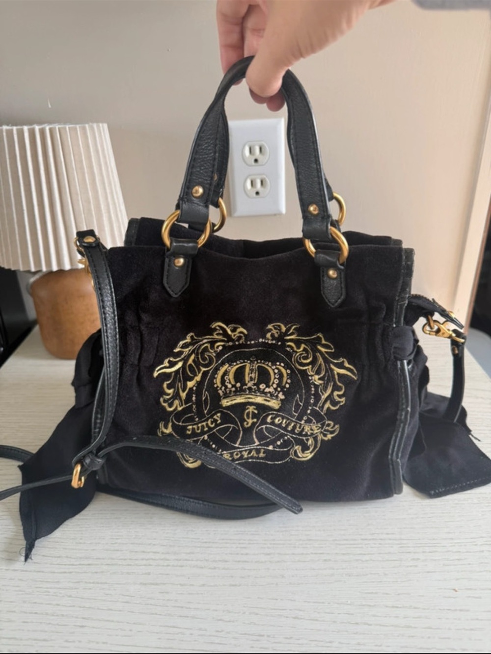 Vintage Juicy Couture Black Day Dreamer